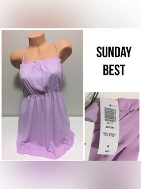 🆕SUNDAY BEST ARITZIA - M MEDIUM - NWT - PURPLE BLIXEN MINI DRESS